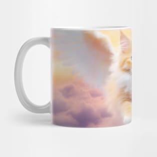 winged kitten Mug